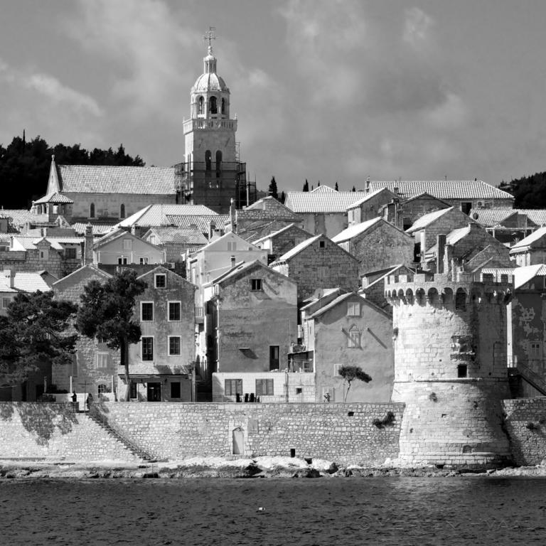 White House Apartments Korčula Esterno foto